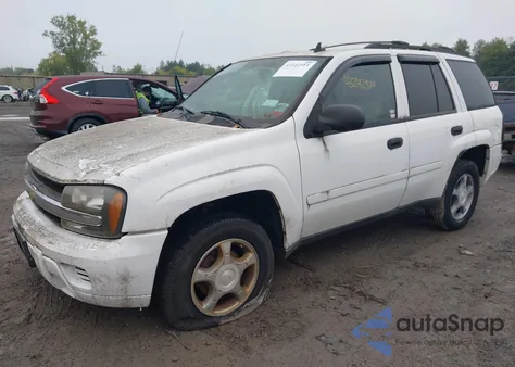 2007 Chevrolet Trailblazer z USA, uszkodzony, nr VIN 1GNDS13S972224615